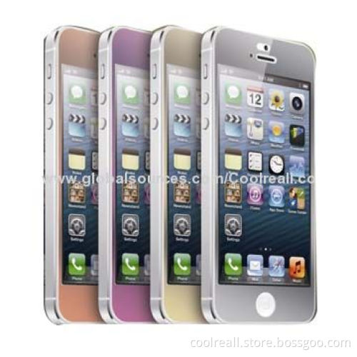 Colorful tempered glass screen protectors for iPhone5/5s/4/4s